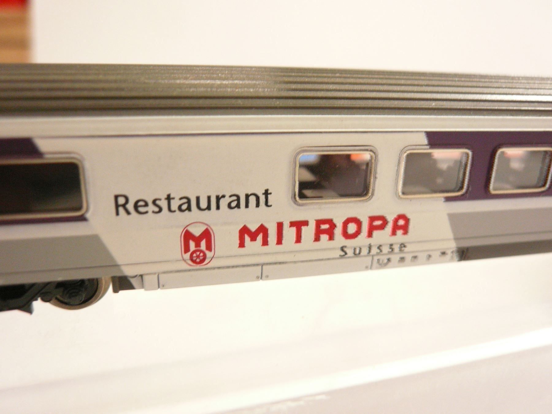 Roco Modelleisenbahnen: ROCO SPUR N RESTAURANT "MITROPA" NEU UND OVP – Neu und originalverpackt aus Pfaffnau von nolff 3