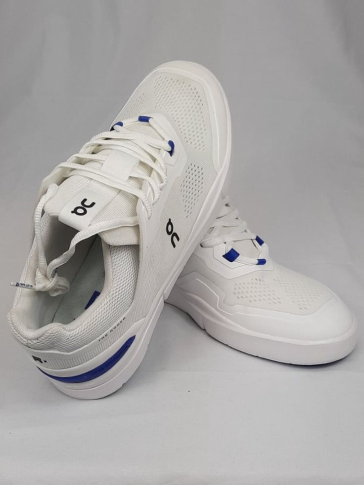 On Scarpe da uomo: ON the Roger Spin Sneaker weiss indigo Gr. 38 – Nuovo e nell'imballaggio originale da Seuzach venduto da VT-Collections1 6