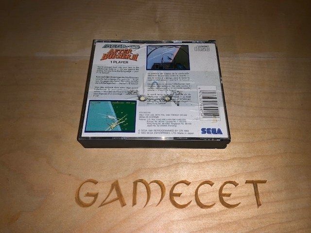 Sega Giochi: After Burner III Sega Mega-CD – Usato da Steinach venduto da Gamecet 2