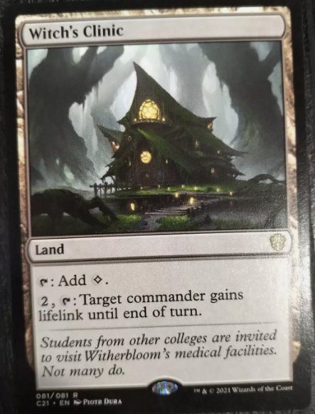 Magic The Gathering Carte collezionabili: Witch's Clinic - MtG - EN – Usato da Bolligen venduto da Gurkenfeld