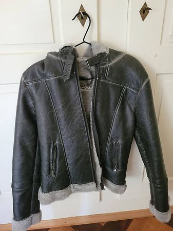 Kunstlederjacke S 