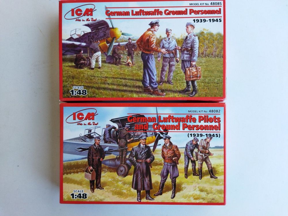 Master Box 3202 1/32 Piloten Luftwaffe - Kunststoff Figuren Set 2. Weltkrieg