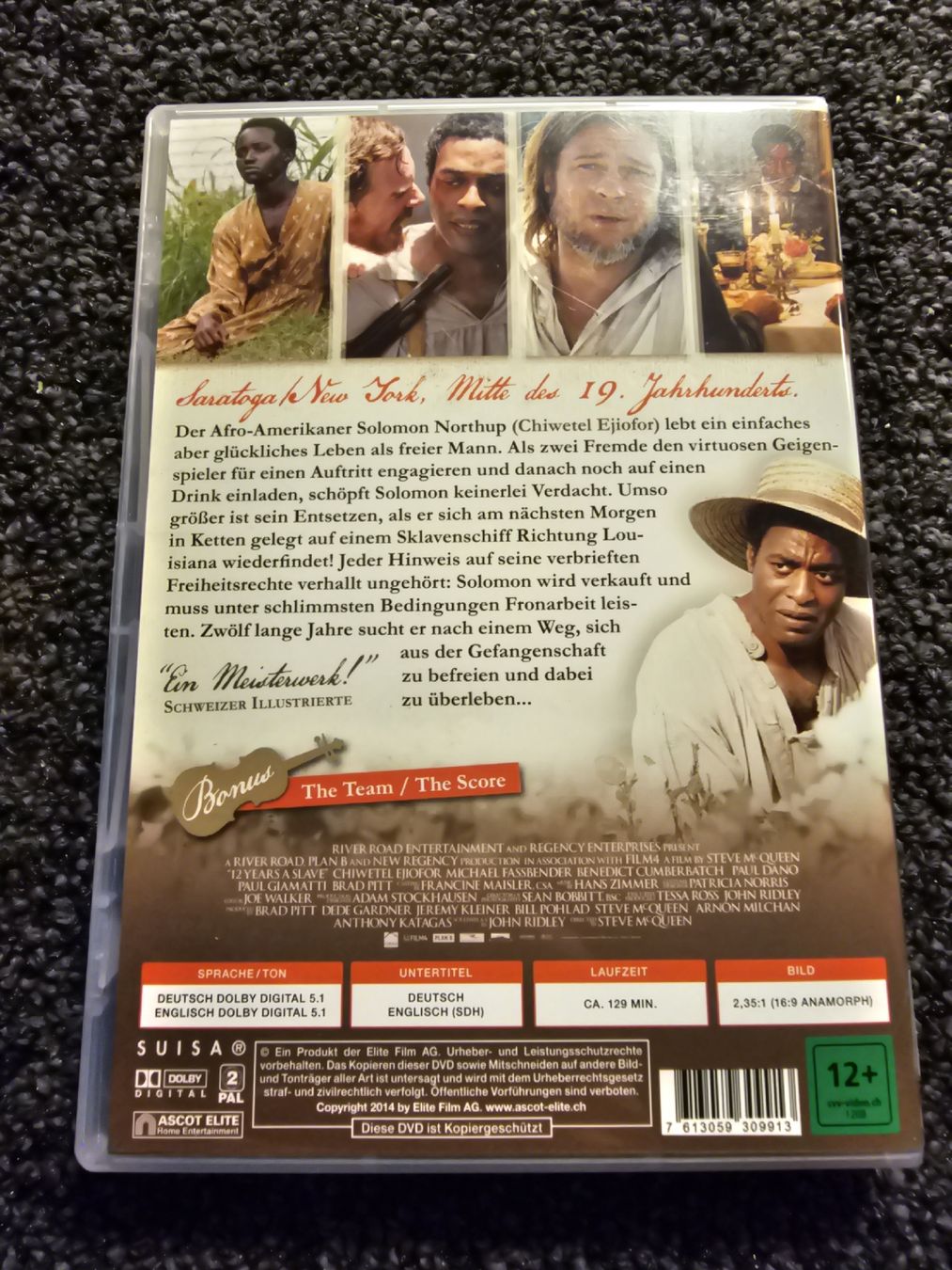 Tutti i DVDs: 12 Years a Slave(20513) – Usato da Ruswil venduto da jan_bxl5 1