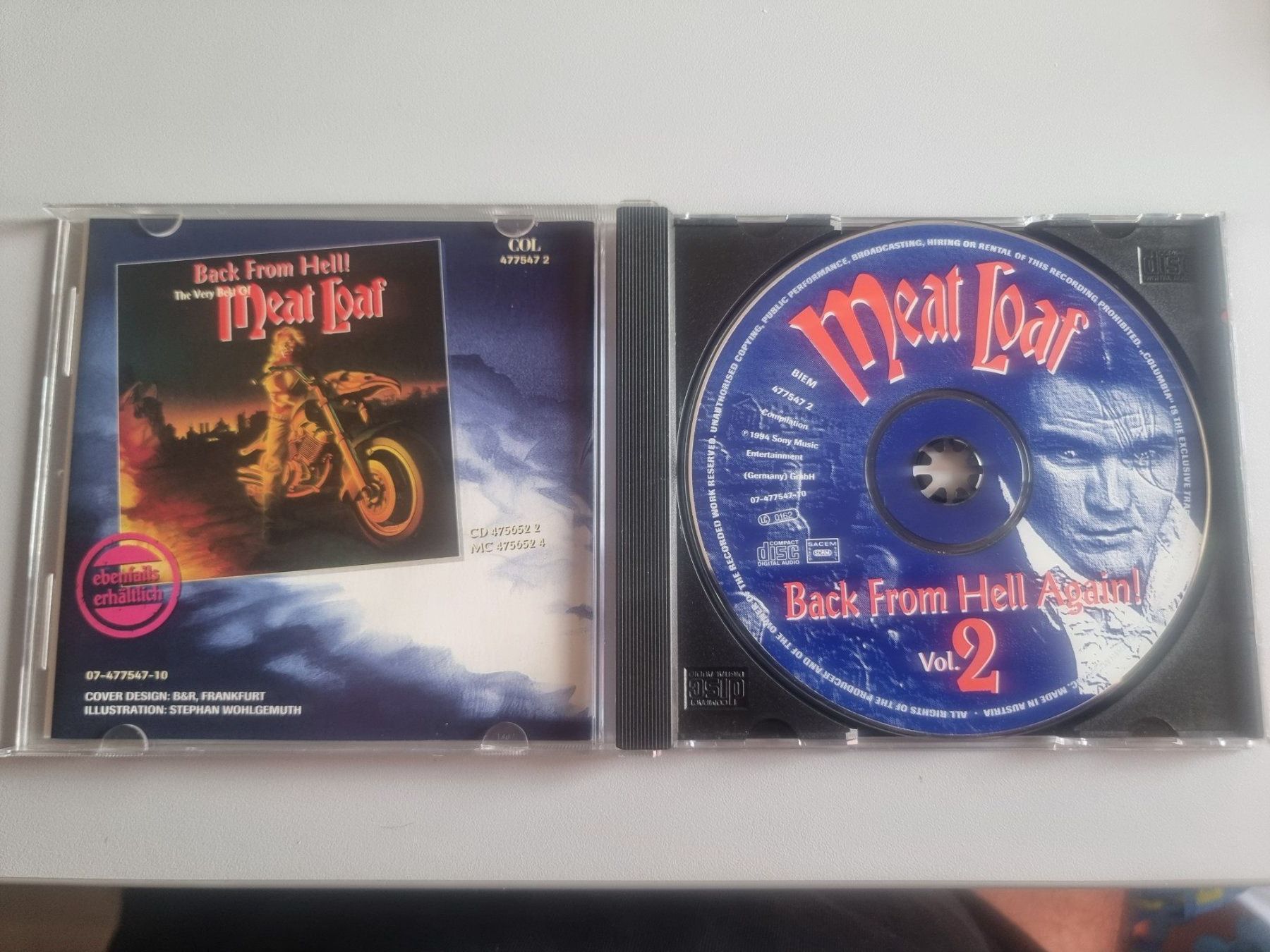 CDs: CD Meat Loaf - Back From Hell Again! The Very Best Of! – Gebraucht aus Schaffhausen von Kellerrassel 2