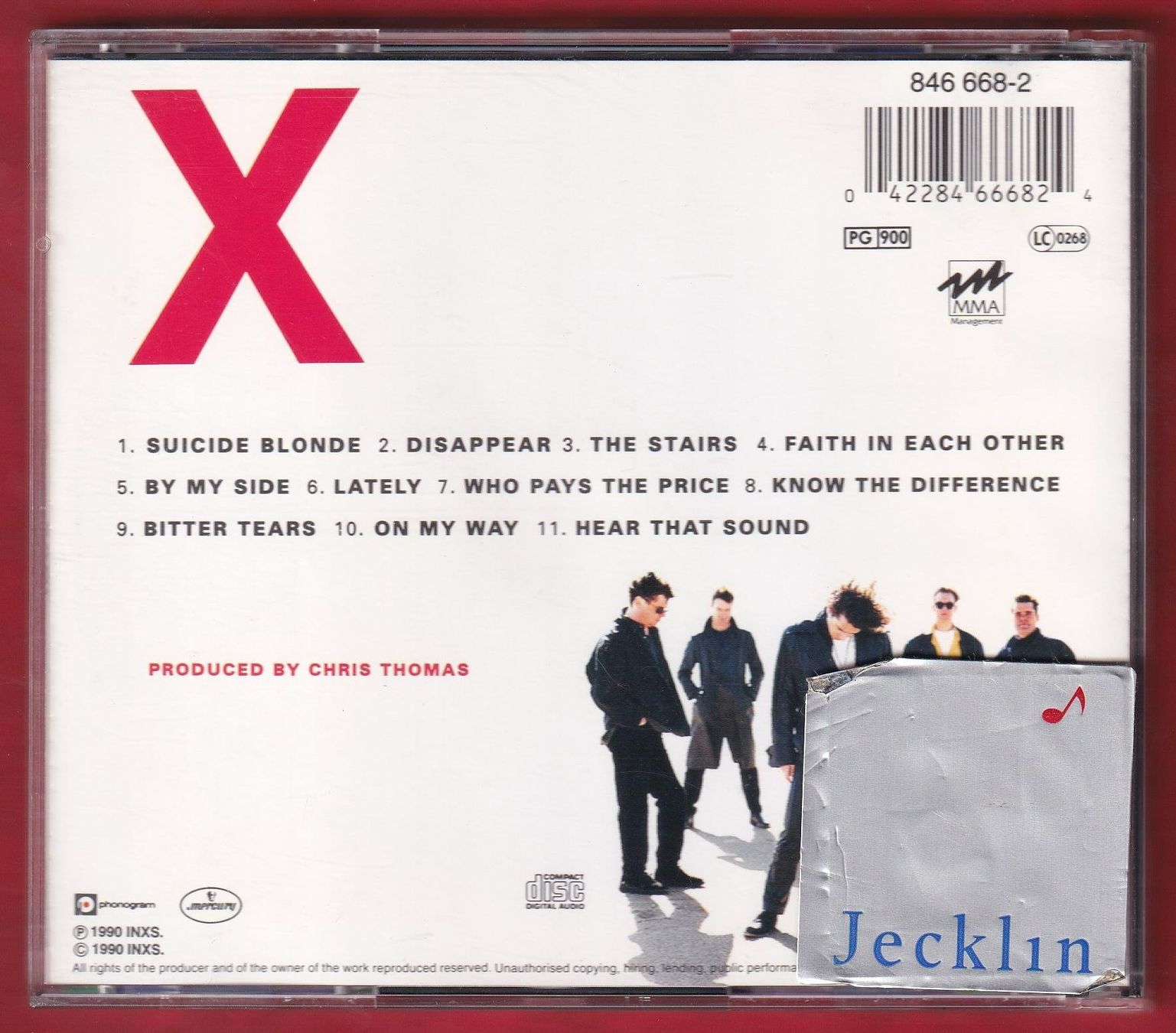 CDs: INXS - X (CD) – Gebraucht aus Zürich von Pfluftl2000 1