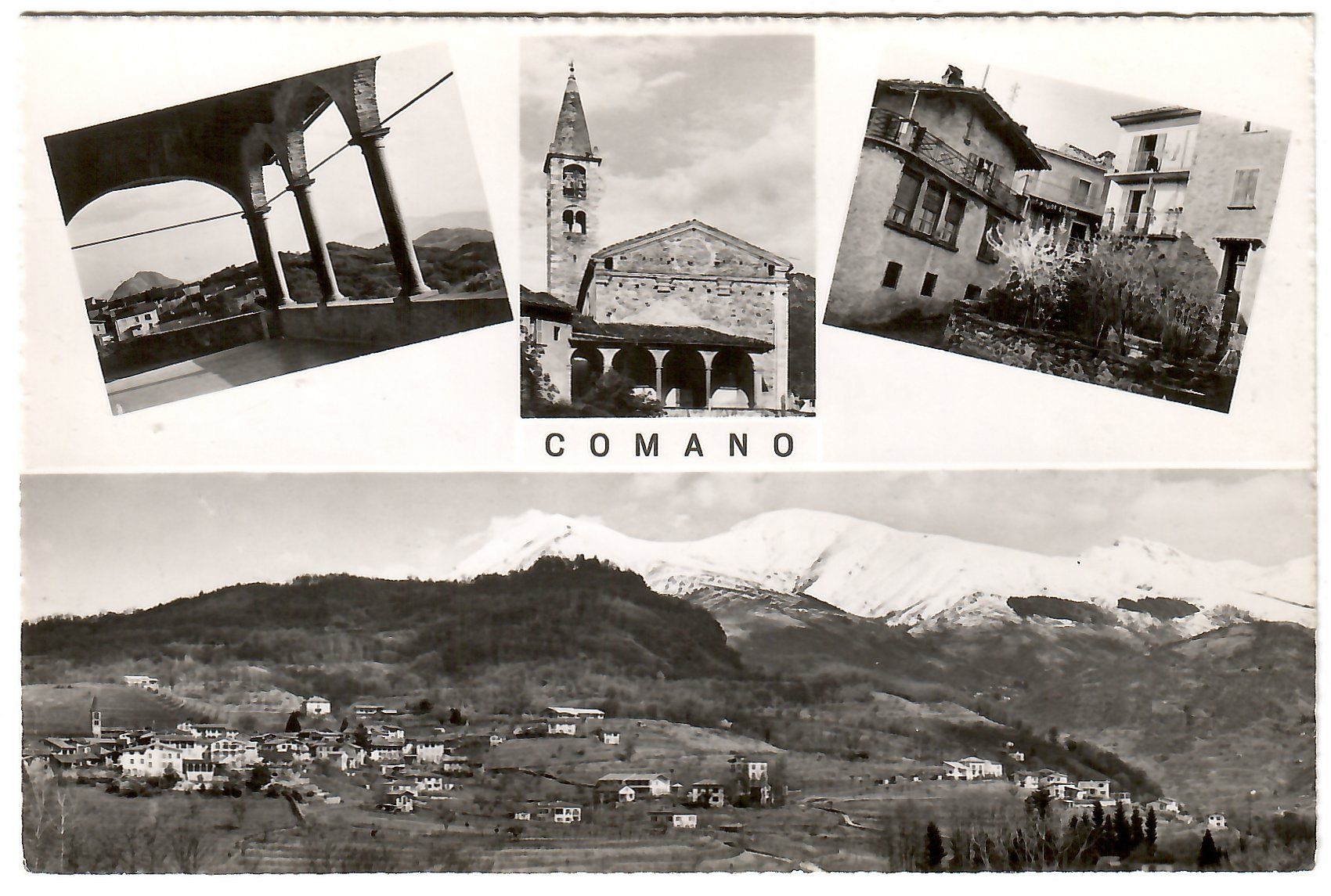 Cartoline postali: Mehrbildkarte  Comano – Usato da Kerns venduto da etma3