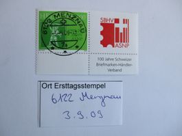 Voll Ort Ersttagsstempel 6142 Gettnau