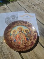 Assiette de collection en porcelaine,  bradex