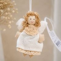12 Bomboniere angelo decorativo fatto a mano