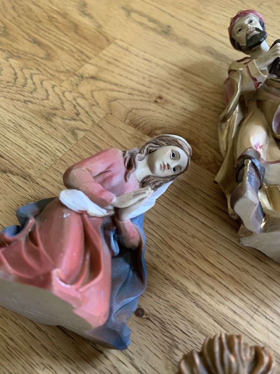 Figuren: 4 tlg. Krippenfiguren – Gebraucht aus Flawil von Naphtali 1