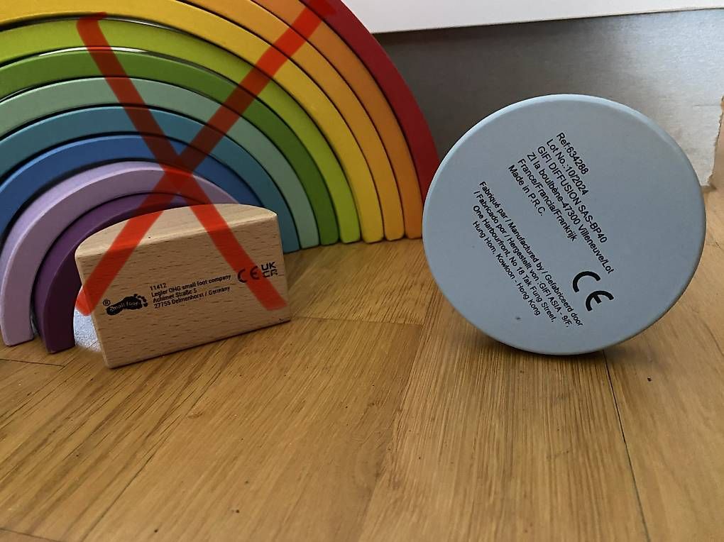 Jouets: Kleines Labyrinth mit Holzperlen – D'occasion à Bern par Mondol 2