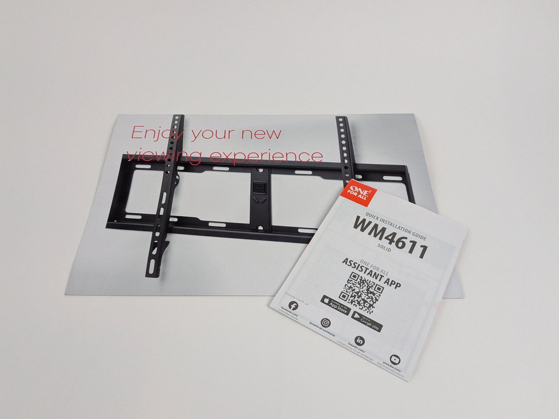 Supporti a parete: ONE FOR ALL  Solid WM4611  TV-Wandhalterung – Nuovo (secondo la descrizione) da Dintikon venduto da Restwert_Dintikon 6