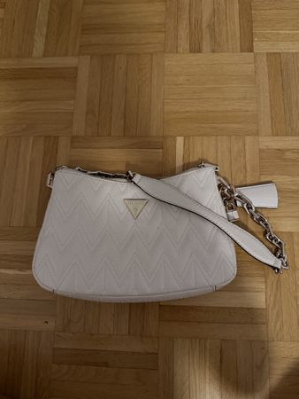 Handtasche Guess weiss neuwertig