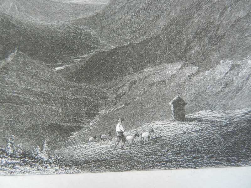 Incisioni: Col de Balme Stahlstich – Usato da Risch venduto da Rischli15 8