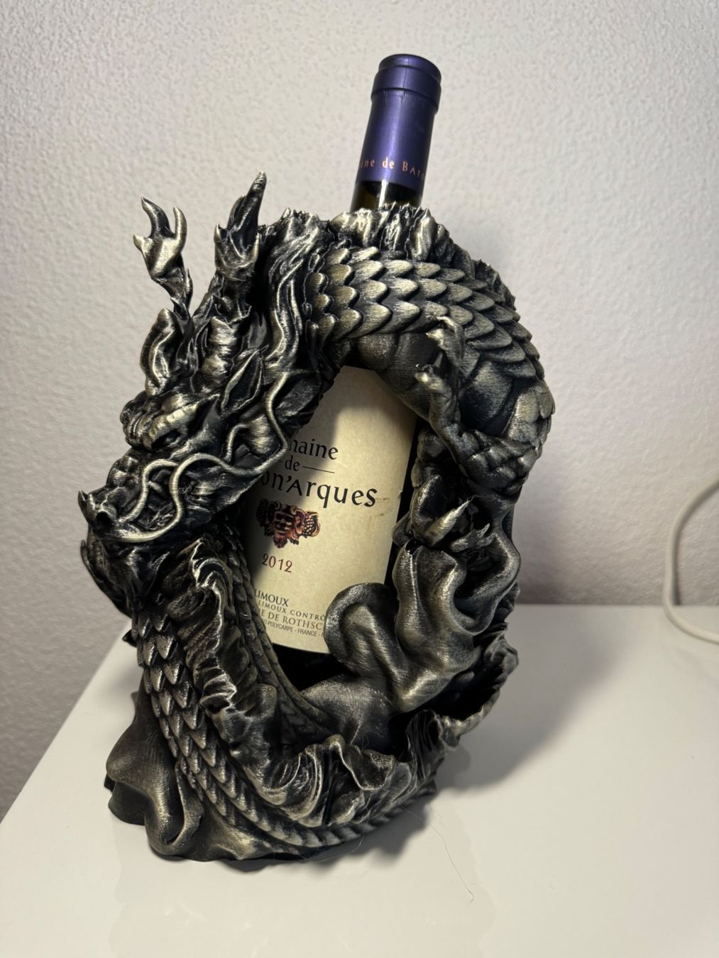 Portabottiglie: Dragon Chinois support pour bouteille – Nuovo (secondo la descrizione) da Vicques venduto da PAMB3D