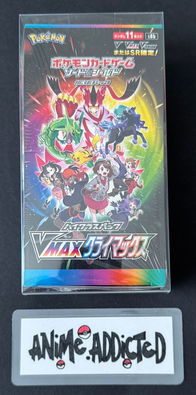 Pokémon Carte collezionabili: Pokémon VMAX Climax Highclass Display S8B / JP / OVP – Nuovo e nell'imballaggio originale da Ostermundigen venduto da Anime.Addicted