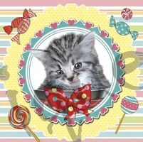 Serviette sweet kitten (1333) 2Stk.