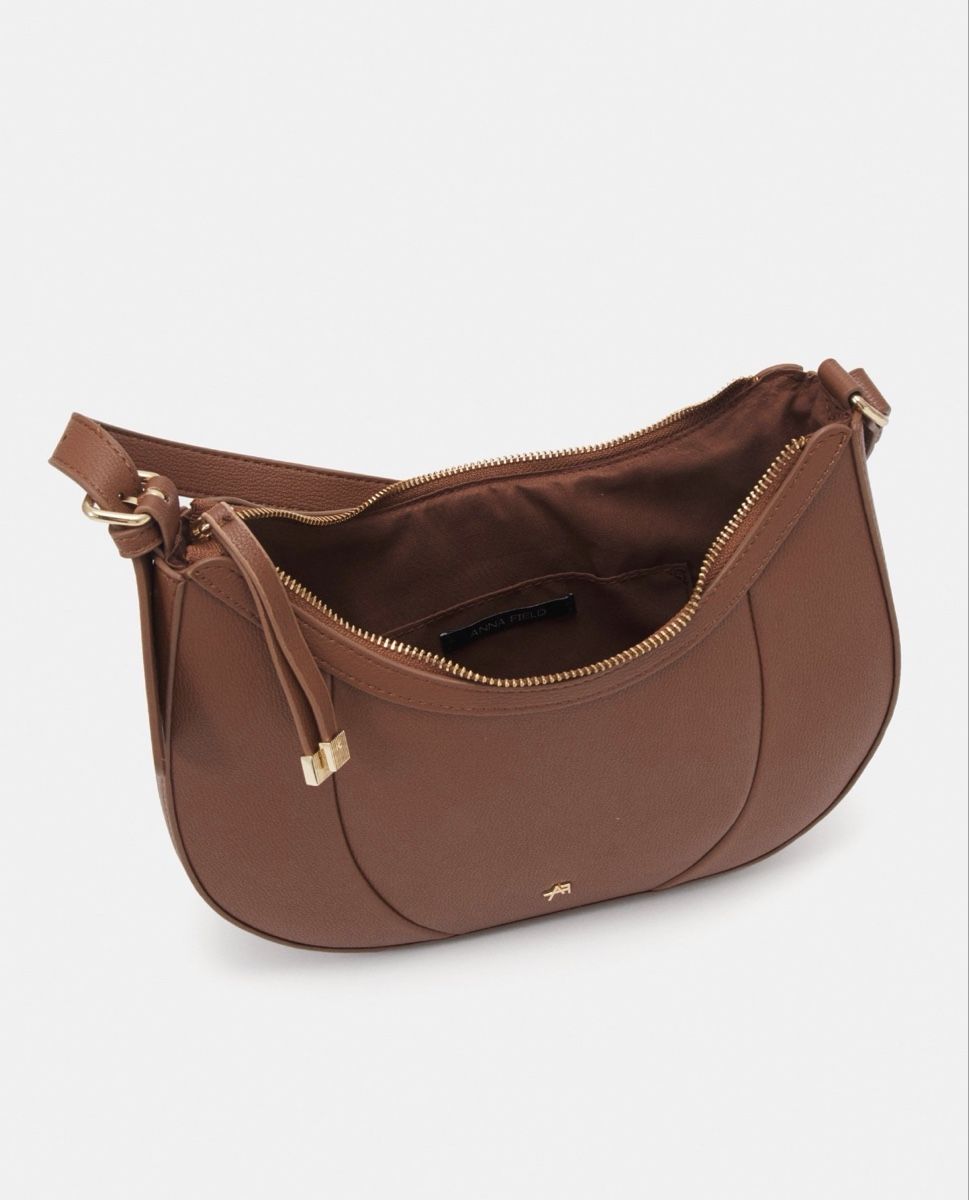 Borse da donna: Braune Tasche, neuwertig, Halbmondschnitt, Herbst – Nuovo (secondo la descrizione) da Meggen venduto da noe_srf5 1