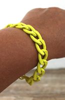 Armband in gelb