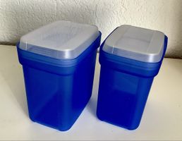 Tupperware Vorratsdosen blau 450ml 2 Stück gebraucht