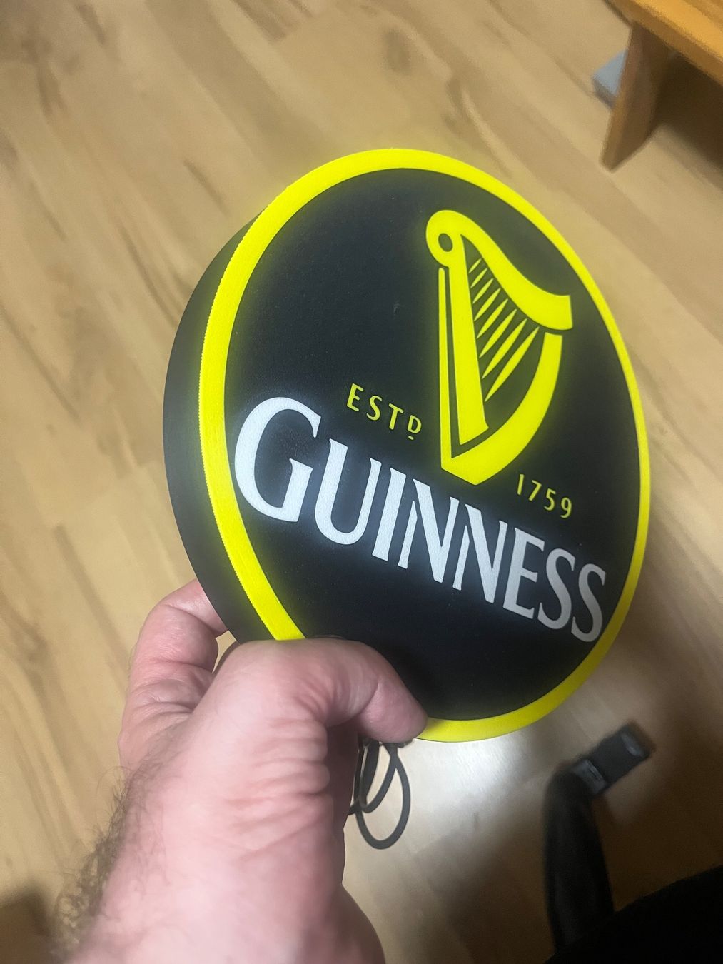 Lampade: Lampe lightbox décoration Guinness – Nuovo (secondo la descrizione) da Noville venduto da Berlusconi55 3