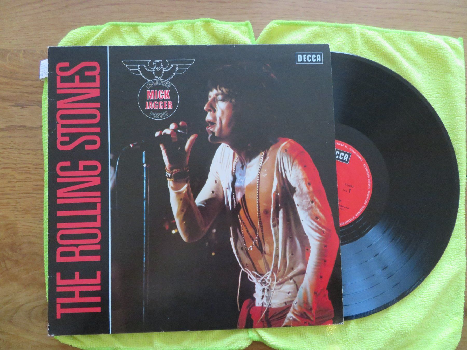 Rolling Stones LP quot with Mick Jagger quot Rarität (Neu (gemäss
