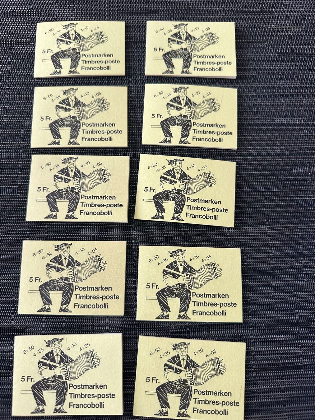 Tutti i francobolli: 28 MARKENHEFTCHEN DER SCHWEIZ 1979 + 84 GESTEMPELT – Nuovo (secondo la descrizione) da Basel venduto da Mischao77 2
