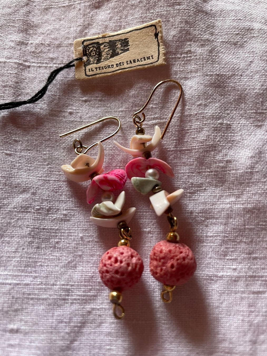 Boucles d'oreille: Orecchini estivi artigianali – D'occasion à Lugano par lor_6rzk 2