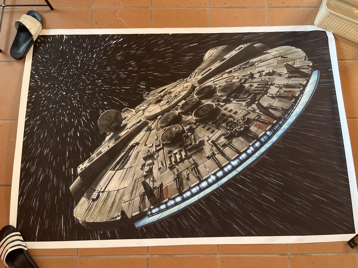 Posters & Illustrations: Star Wars Poster Milleniumfalke – Neuf (Voir description) à Einsiedeln par sandramon 1