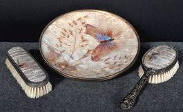 🦋 Exklusives Vintage Schmetterlingsflügel Vanity Set
