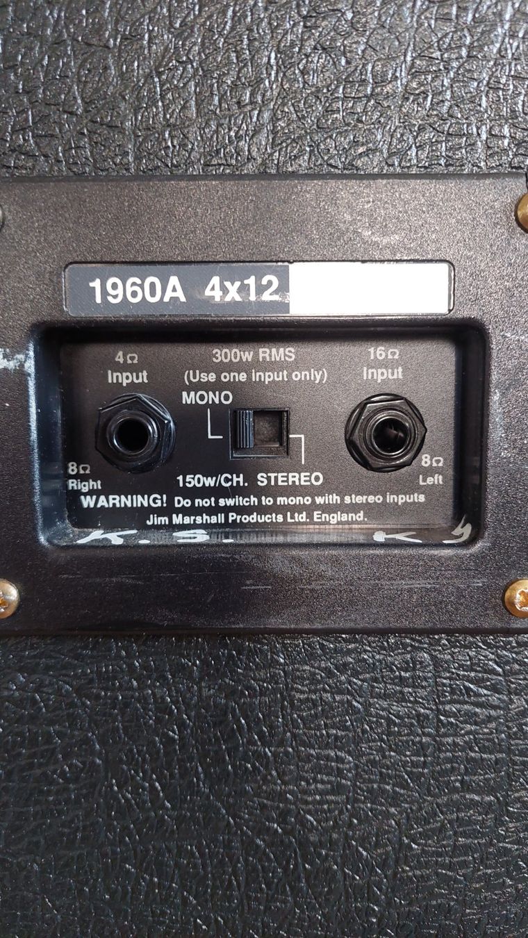 Marshall Casse acustiche: Marshall JCM900 LEAD-1960 A – Usato da Richterswil venduto da Bamarai 5
