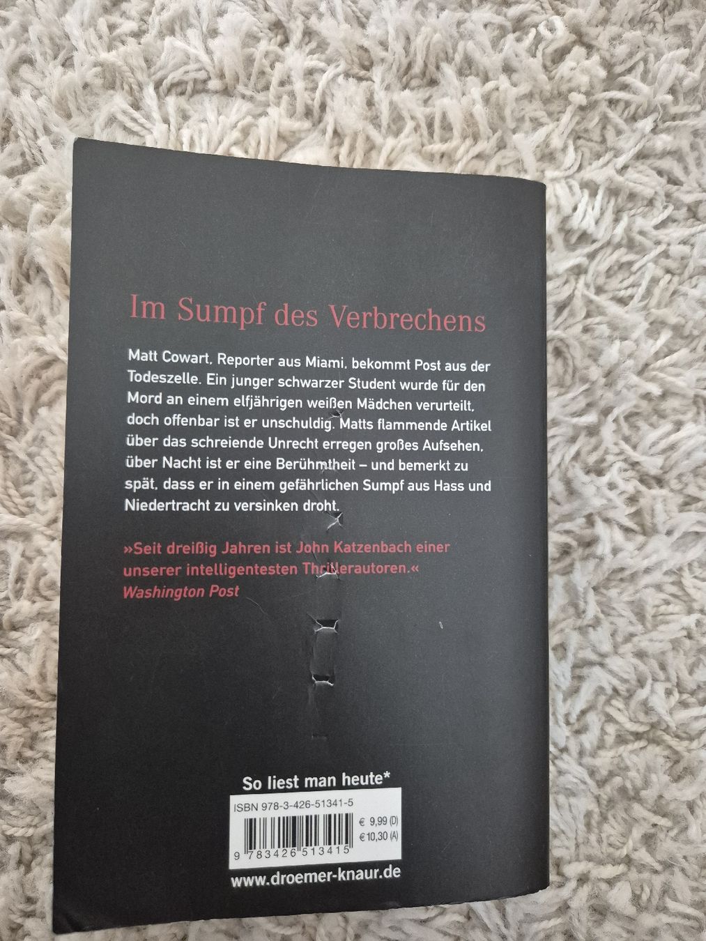 Bücher: Der Sumpf von John Katzenbach  – Gebraucht aus Bettwiesen von dariia.s 1