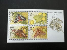 Schmetterling Irland 1994 Block Erstag (A924)