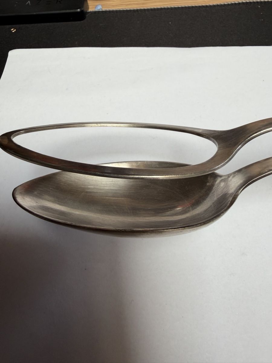 Cuillères: Antiker Eier Löffel Metall Silber gebraucht – D'occasion à Sigriswil par lag_bwr2 1