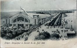 Eidg. Sängerfest in Zürich, 1905