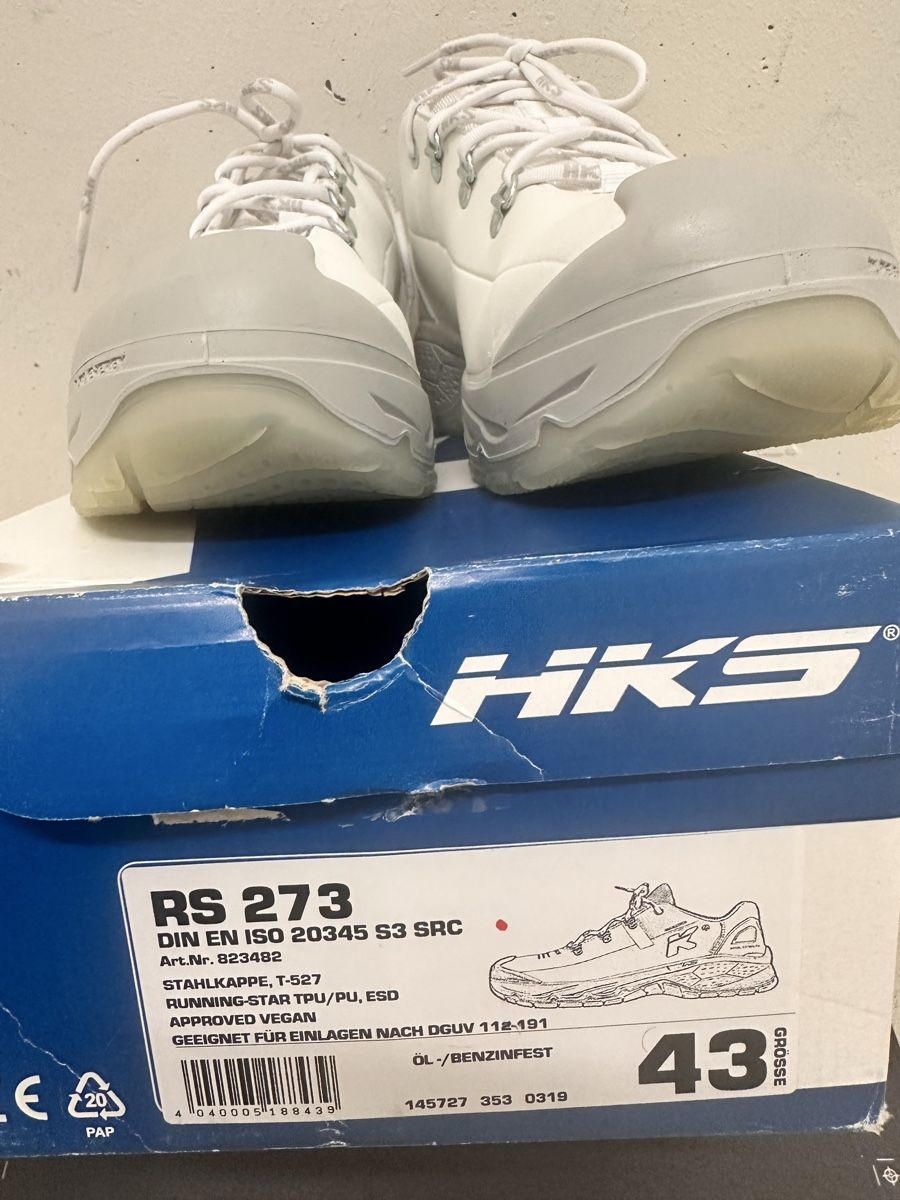Scarpe da uomo: HKS Arbeitsschuhe Grösse 43 - NEU – Nuovo e nell'imballaggio originale da Erlinsbach SO venduto da dikaan 1