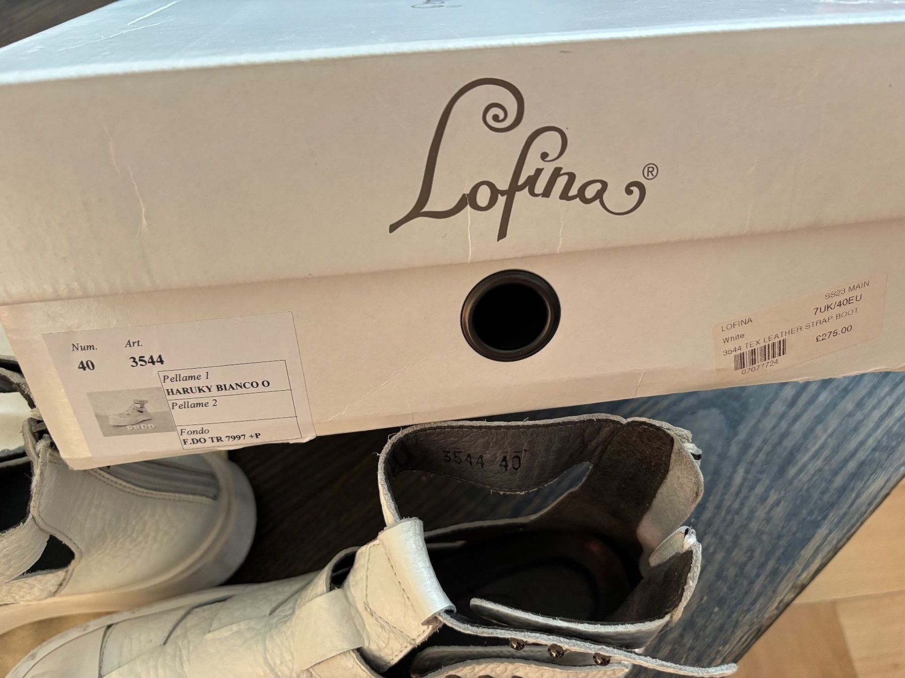 Lofina Damenschuhe: Lofina Sneakers/Boots, White, Size 40 – Gebraucht aus Erlenbach ZH von verbena_mint 7
