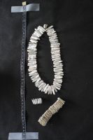Halskette, Armband und Ring Süsswasser Perlen
