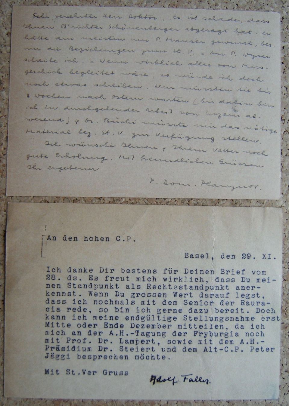 Tutti i francobolli: 2 BILDPOSTKARTEN LUZERN 1935 / 1950 – Usato da Brunnen venduto da Nonne04 1