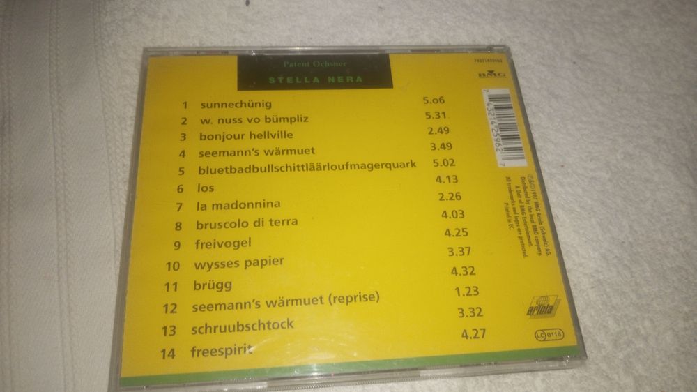 CDs: Stella Nera - Patent Ochsner CD - Guter Zustand! 🎶🎧🎤🎵 (5 – Gebraucht aus Belp von Guadalupe84 1