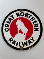 Originalschild: Great Northern Railway