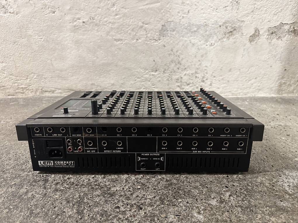 Mischpulte: LEM Compact System 8-6 Powermixer Mischpult  8032 – Gebraucht aus Zürich von tuffcookie 2