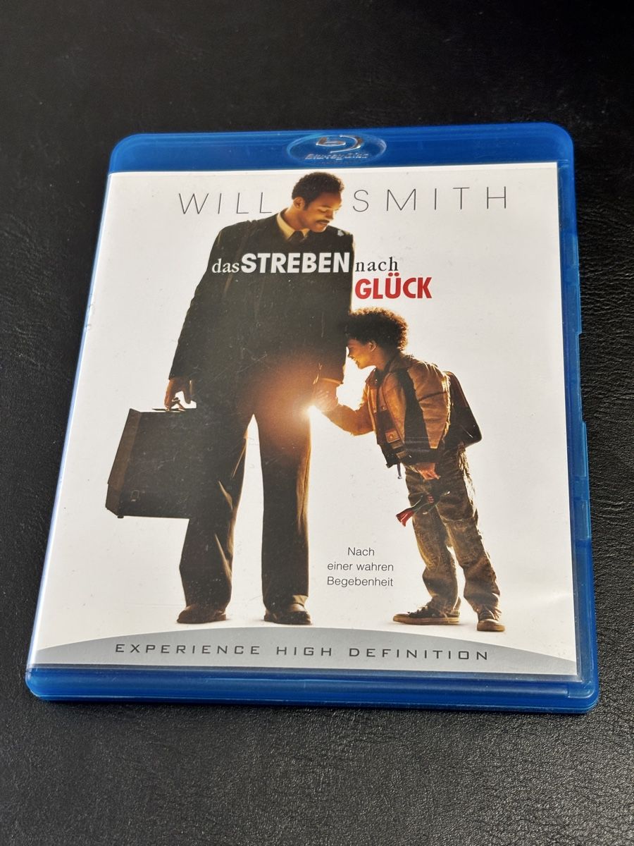 Tutti i DVDs: Blu-ray Das Streben nach Glück Will Smith – Usato da Luzern venduto da Armastra