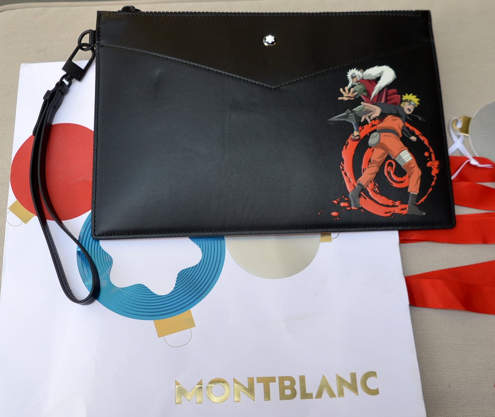 Montblanc Borse: Montblanc X Naruto Pouch Pochette Tasche – Usato da Collonges venduto da Auganien 2