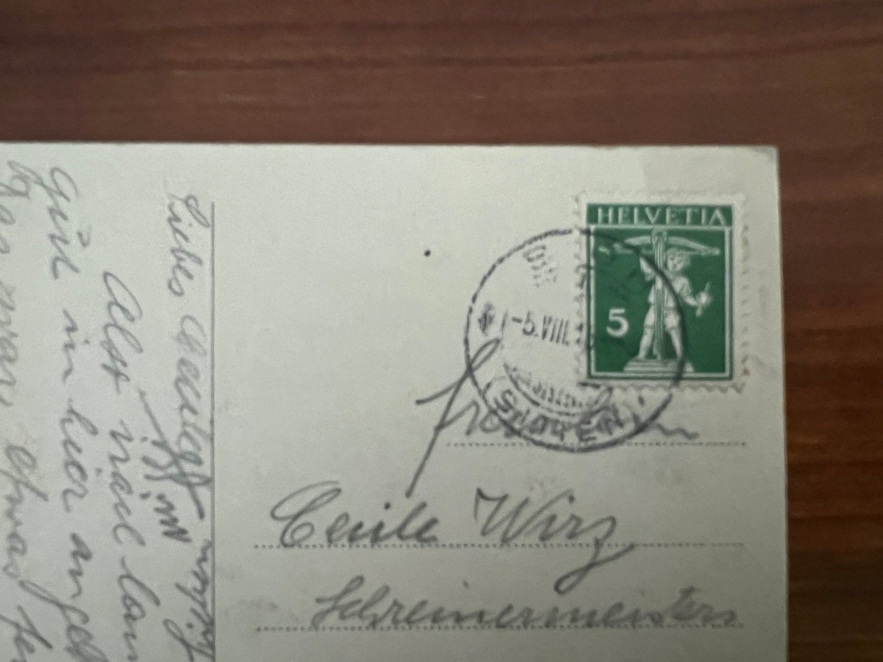 Cartoline postali: AK   1935 Sion   (G3177) – Usato da Hinwil venduto da Sidi4 1