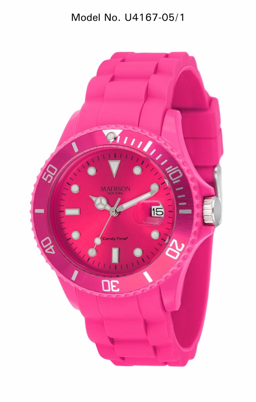 Uhren: Megatrend PINK Madison Candy Uhr – Neu und originalverpackt aus Neerach von i-style24