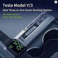 Ladegerät/Dockingstation für Tesla 3/Y (USB C Apple Watch)