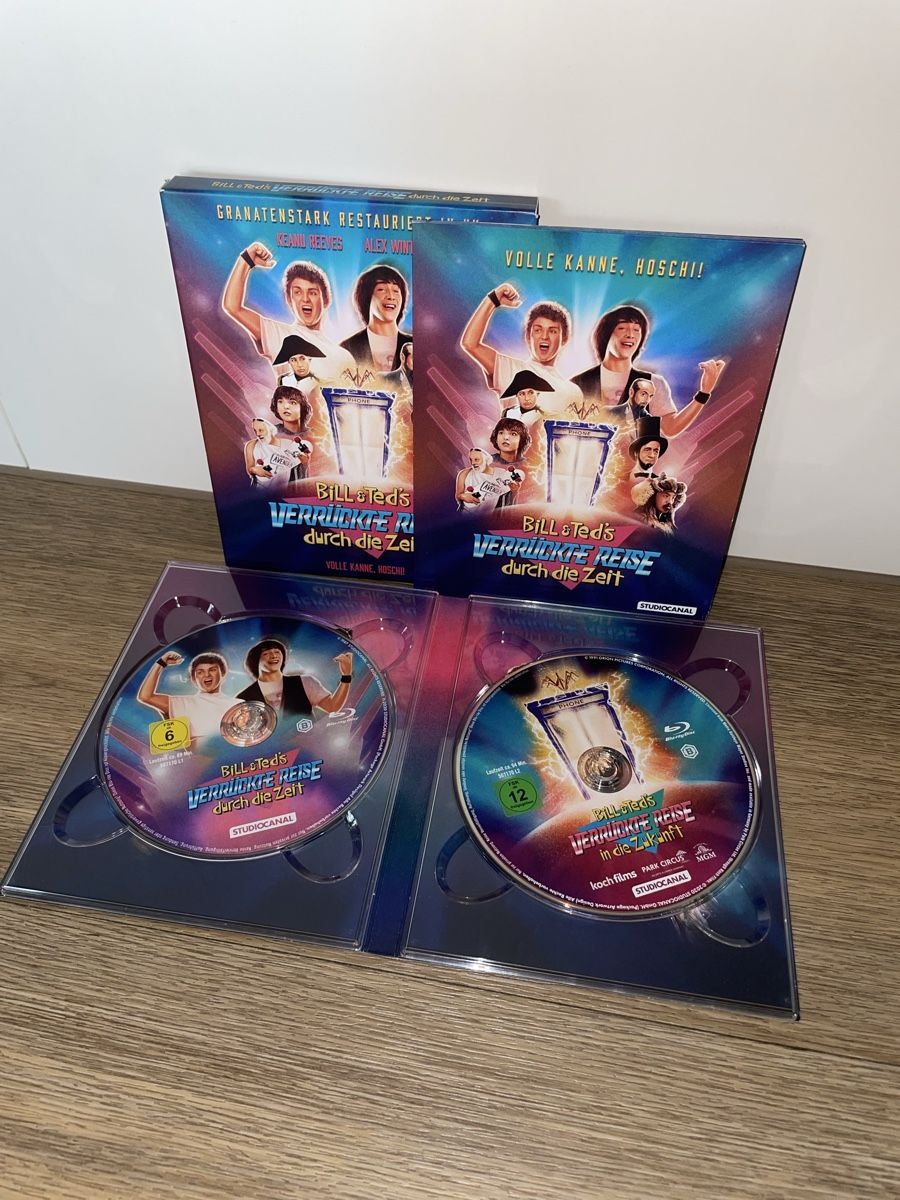 Alle DVDs: 🎬 Bill & Ted Collection (Blu-ray Set)  – Gebraucht aus Amriswil von Salinita 1