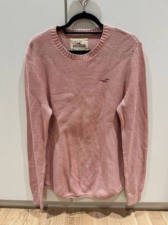 Hollister Strickpullover - Gr. S - Rosa