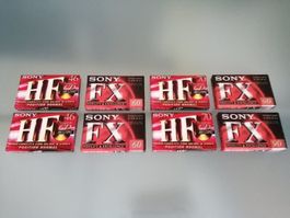 Mix Audio KASSETTEN SONY Min 46,60,70,90 "8 Stück"